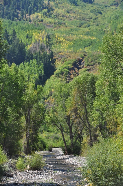 the hillsides outside of Marble